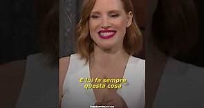 Jessica Chastain e l’italiano 🤌🏻