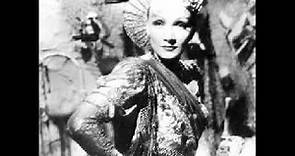 Marlene Dietrich, The Devil Is A Woman.