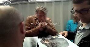 Mads Mikkelsen signing autographs at the Cannes Film Festival
