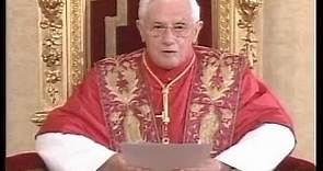 22 de junio - Homilía por Su Santidad el Papa Benedicto XVI