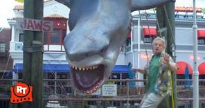Sharknado 3: Oh Hell No! (2015) - Sharks Attack Universal Studios Scene | Movieclips