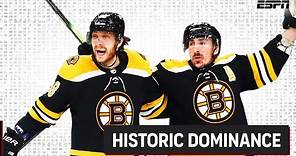 The numbers behind the Boston Bruins' dominant season | Stat Stories