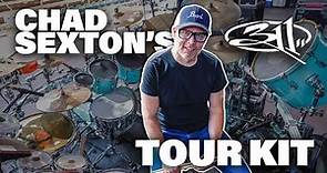 Chad Sexton - 311 - Tour Kit Rundown