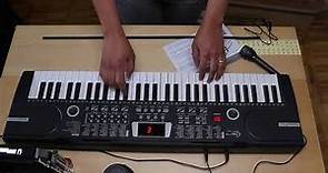 Hricane Kids Digital Piano, 61 Keys Beginner Electronic Keyboard _ UNBOXING