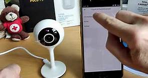 Test de la caméra de vidéosurveillance et babyphone Calex vendu chez Carrefour
