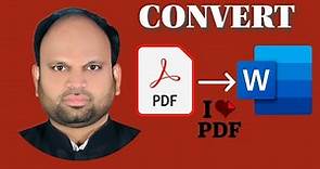 Convert PDF to Word | Online | iLovePDF | Free
