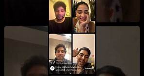 ananya Pandey Instagram live with siddhant chaturvedi and many more