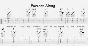 Southern Gospel Guitar - Farther Along - Tablature and Chords