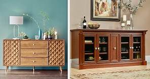 40+ Beautiful Living room Buffet cabinet design ideas 2020 - Modern buffet cabinet designs