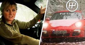 Sabine Schmitz test drives a 911 in the snow | Fifth Gear Europe Episode 9 FULL Show