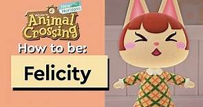 Felicity - Reactions, Gift guide, House & Bio | Animal Crossing - Peppy Cat Villager