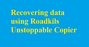 Recovering data using Roadkils Unstoppable Copier - Betdownload.com