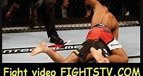 Yuri Alcantara vs down at Pedro Nobre in their bantamweight at the UFC on FX