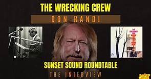 Don Randi of “The Wrecking Crew” The Interview . Sunset Sound Roundtable