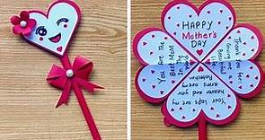 easy mothers day card idea from paper | mother's day greeting card| last minute mothers day card
