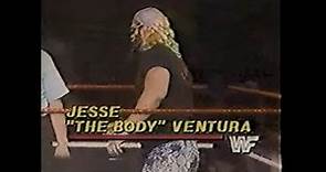 Jesse Ventura in action Championship Wrestling Sept 1st, 1984