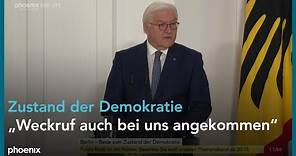 Rede von Frank-Walter Steinmeier zum Zustand der Demokratie am 29.02.24