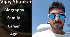 Vijay Shankar Biography, Wiki, Age, Caste, Family, Career, Pics - Indian Cricket Player
