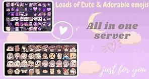 Get Loads of Cute & Adorable Discord emojis│All in one server│Join our DISCORD│Elvira