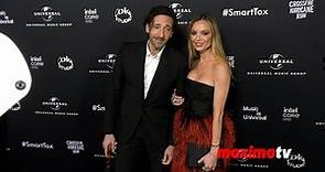 Adrien Brody and Georgina Chapman "UMG’s 2024 Grammy After Party" Black Carpet