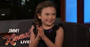 Seven-Year-Old Actress Brooklynn Prince on The Florida Project