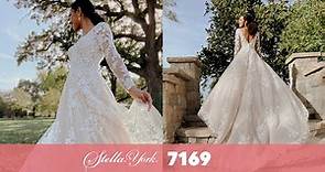 Romantic Long Sleeve Lace Wedding Dress | Stella York 7169