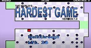 The World's Hardest Game - Walkthrough Level 28