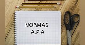 NORMAS APA - Asociación Americana de Psicología