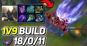 The BEST Pantheon Build To 1v9 Carry (PERFECT GAME)