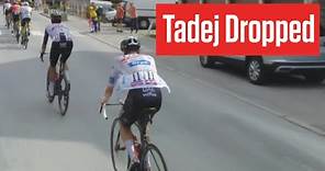 Tadej Pogacar Dropped & Loses Tour de France 2023 Chances In Stage 17