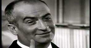 Interview Louis de funes 1964 - TV Menton