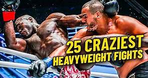 25 CRAZY HEAVYWEIGHT Fights In ONE 💣😱💥