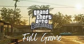 GTA San Andreas PS5 - Full Game Walkthrough (all missions) No Commentary