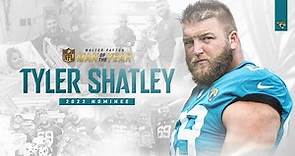 Tyler Shatley announced as the Jaguars' nominee for Walter Payton NFL Man of the Year