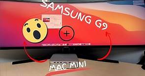 M1 Mac Mini & Samsung Odyssey G9 | ULTIMATE MAC (How-To) Set - Up | #apple #samsung