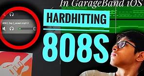 How To Get A Hard-Hitting 808 In GarageBand iOS (Spinz, Zay)