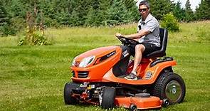 Kubota GR2120 Personal Review and Ride & Drive!