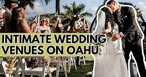 Our top INTIMATE Wedding Venues for small parties under 50 in Oahu, Hawaii | Wedding Venue guides