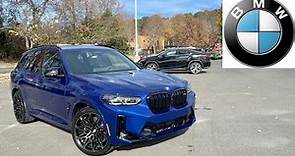 2024 BMW X3M Competition: POV Start Up, Test Drive, Walkaround and Review
