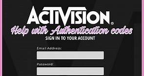 Activision: Can't Get In Account Two Factor Authentication Problem