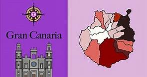 Municipios de Gran Canaria y su población 🏝🇮🇨