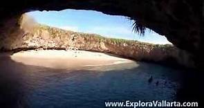 Islas Marietas , Playa del Amor - Playa Escondida, Increíble Vista 360 en HD