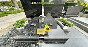 Tombe d’Yves RENIER cimetière nouveau de Neuilly- sur -Seine, Paris