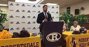 Welcome our new Head... - Robertsdale High School Athletics