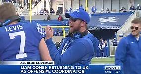 Liam Cohen returning to UK as Offensive Coordinator