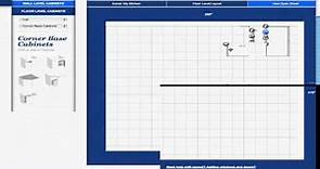 Free Kitchen Layouts- How to Edit a Layout in the Free Kitchen Design Software