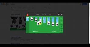 Google Solitaire - how to play solitaire game in google