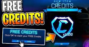 How To Get FREE CREDITS On Rocket League! (ALL CONSOLES)
