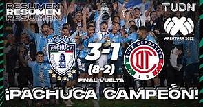 Resumen y goles | Pachuca 3 (8-2) 1 Toluca | Liga Mx AP2022 - Final VUELTA | TUDN