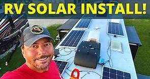 ☀️ RV Solar Install! 😎 (Full Time RV Life)